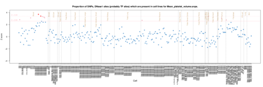Mean platelet volume on ERC